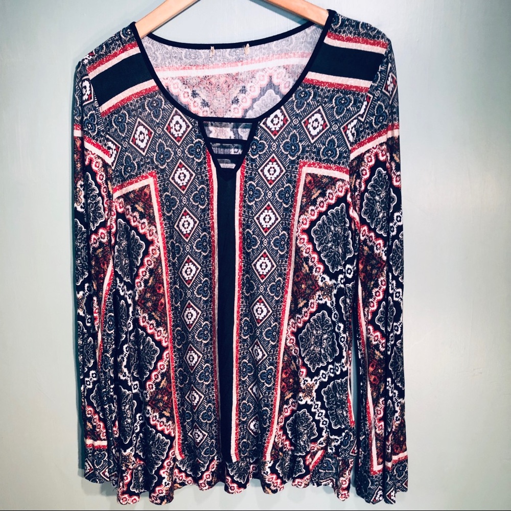 One World Long Sleeve Top Rayon